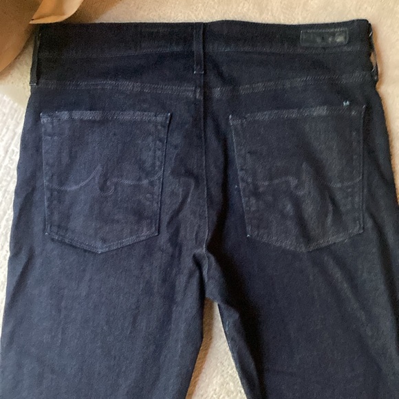AG, The Farrah Skinny dark denim jeans - Picture 5 of 6